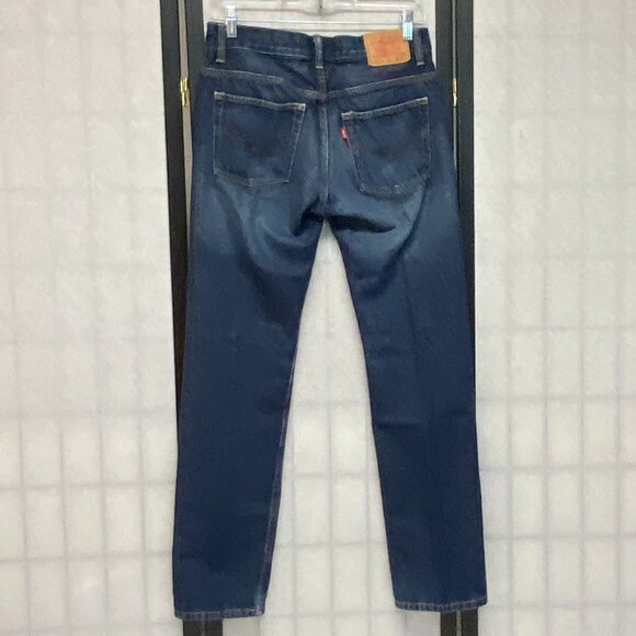 Levi's Mid Rise 511 Slim Fit Straight Denim Jeans 30" x 30" Faded Dark Wash - Picture 2 of 14